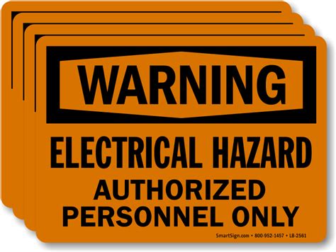 electrical boxes warning stickers|warning labels for electrical equipment.